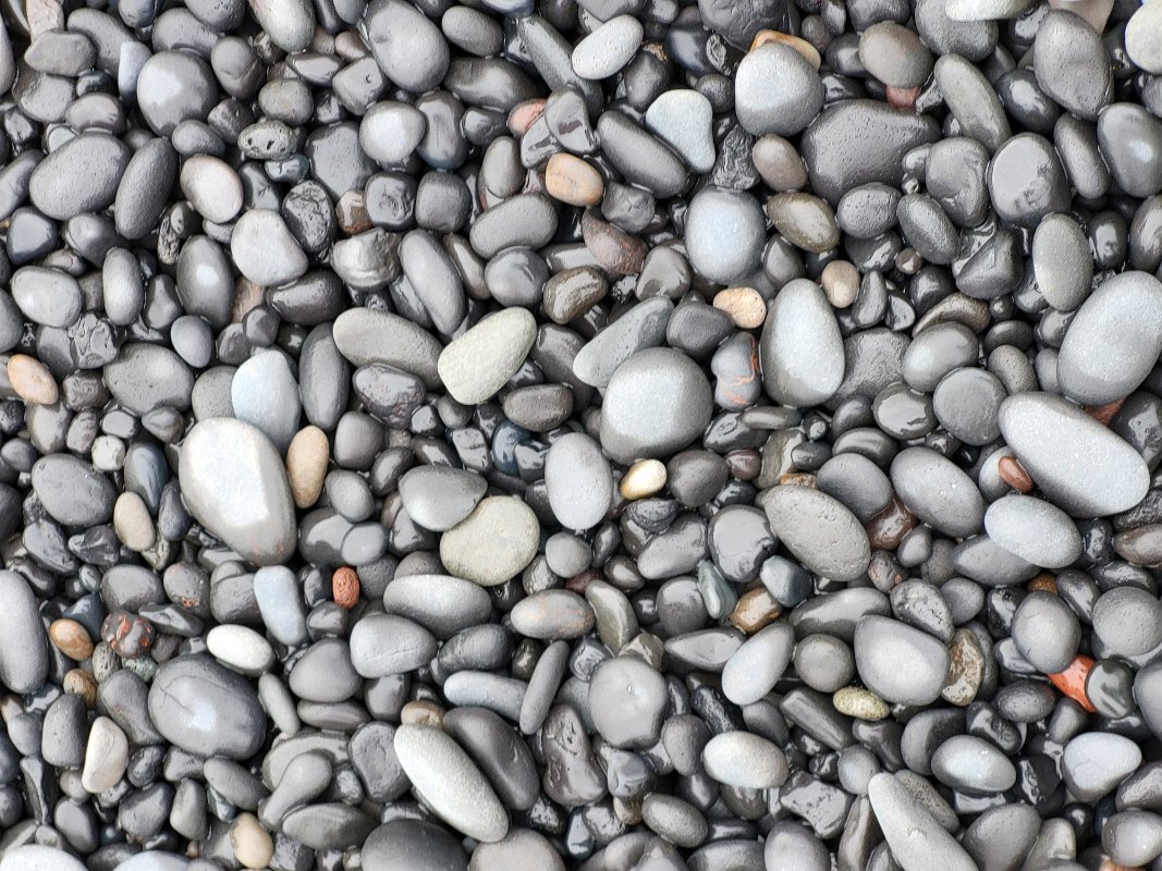 Víkurfjara - Beach pebbles