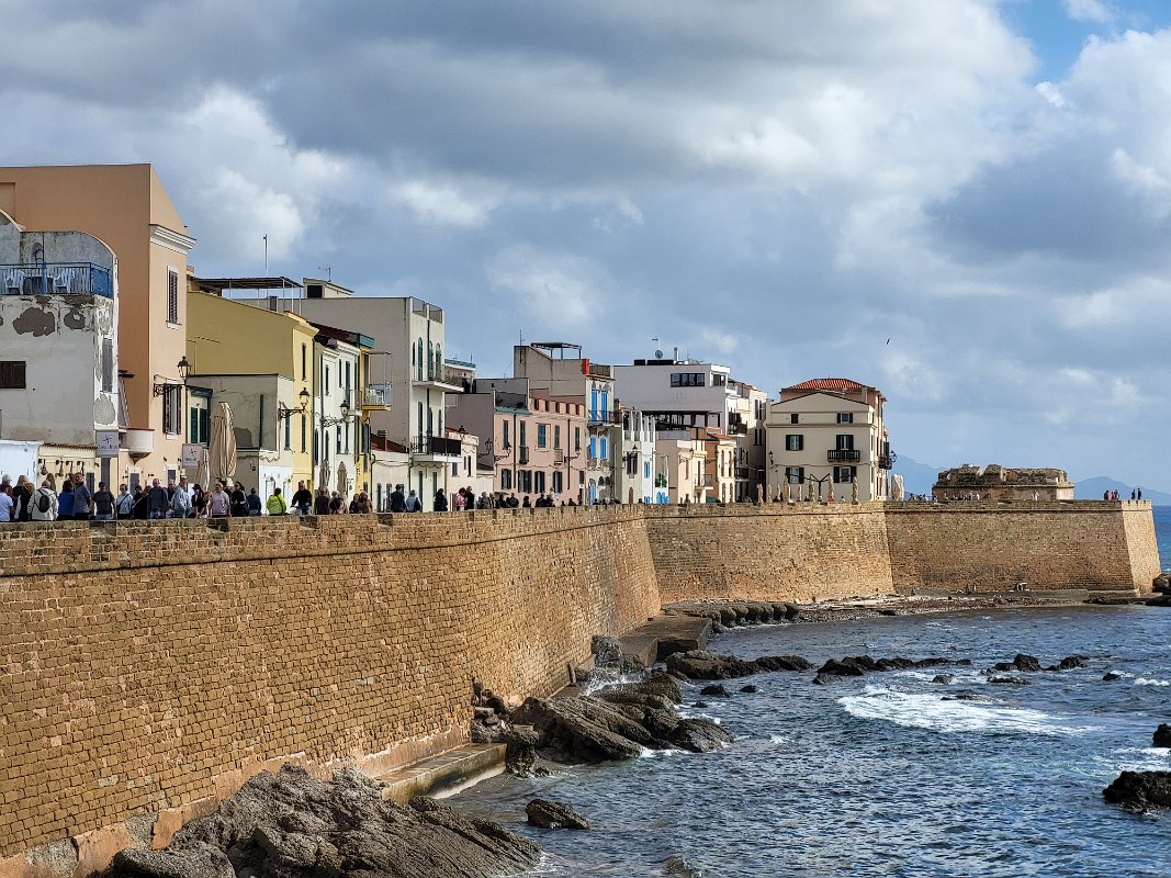 Alghero - view walkway