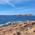 Isola Rossa - Beautiful red rocky shore